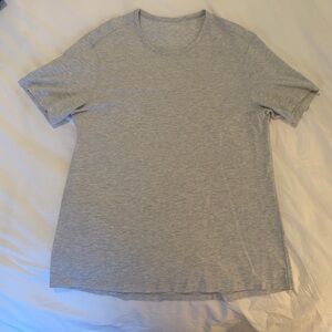 Lululemon Men's Grey T-Shirt